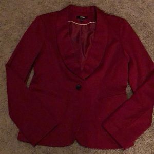 Red blazer